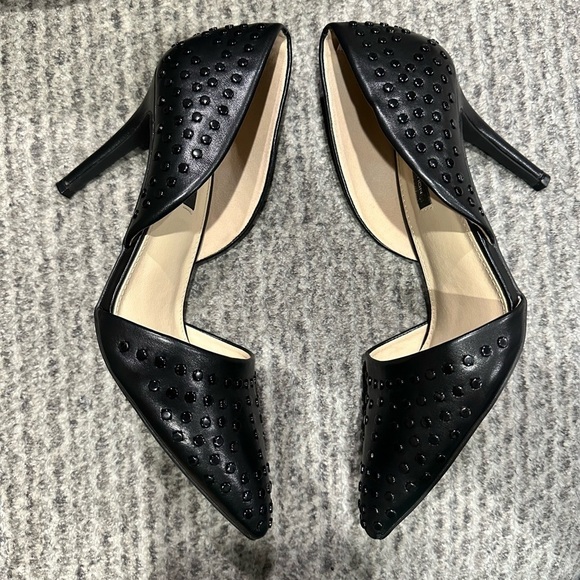 Women’s French Connection black studded heels, size 8.5, EUC! - Picture 6 of 9
